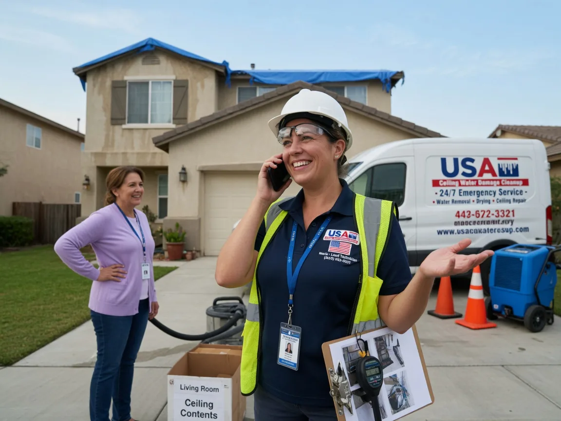 Ceiling Water Damage Restoration Baylis, IL FAQs